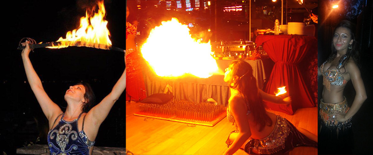 Danseres met slang Cleopatra